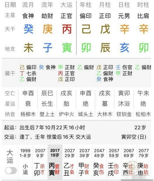 八字大运行伤运什么意思