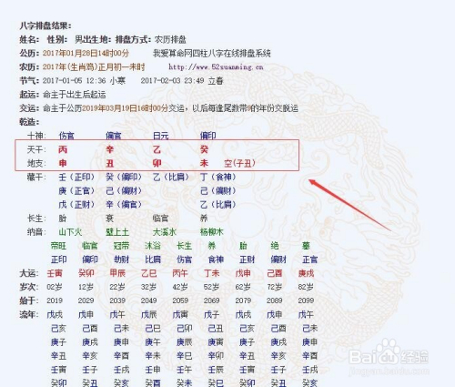 年月日怎么换算成八字