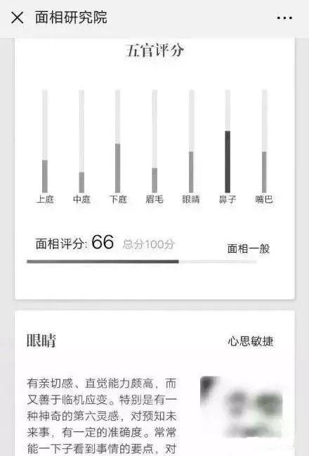 免费面相测试扫一扫在线，面相分析测试免费