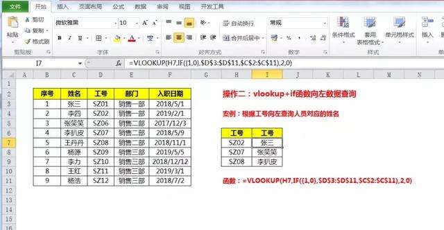 vlookup函数查询函数中的NO.1，5个经典操作高效完成工作