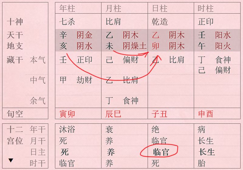 八字乙未代表什么意思