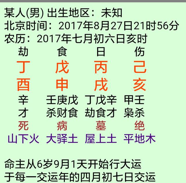 命里三寅的特殊八字