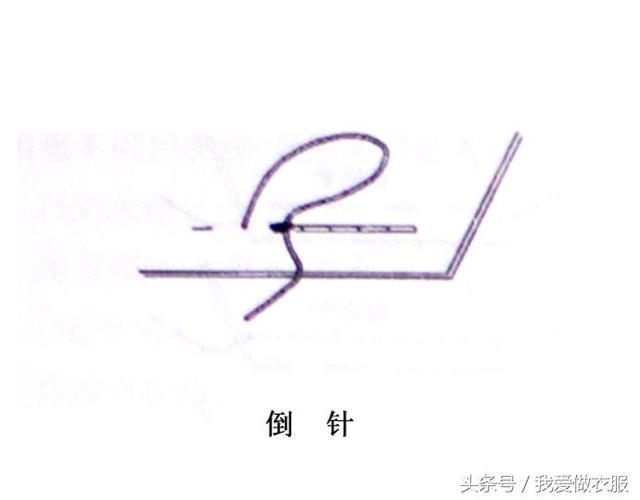 八字针怎么缝