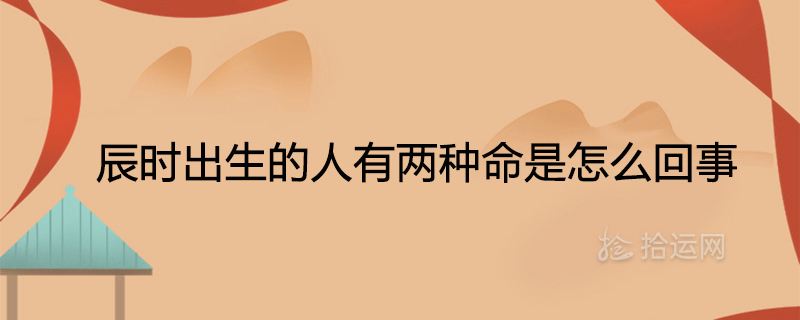 辰时是什么八字