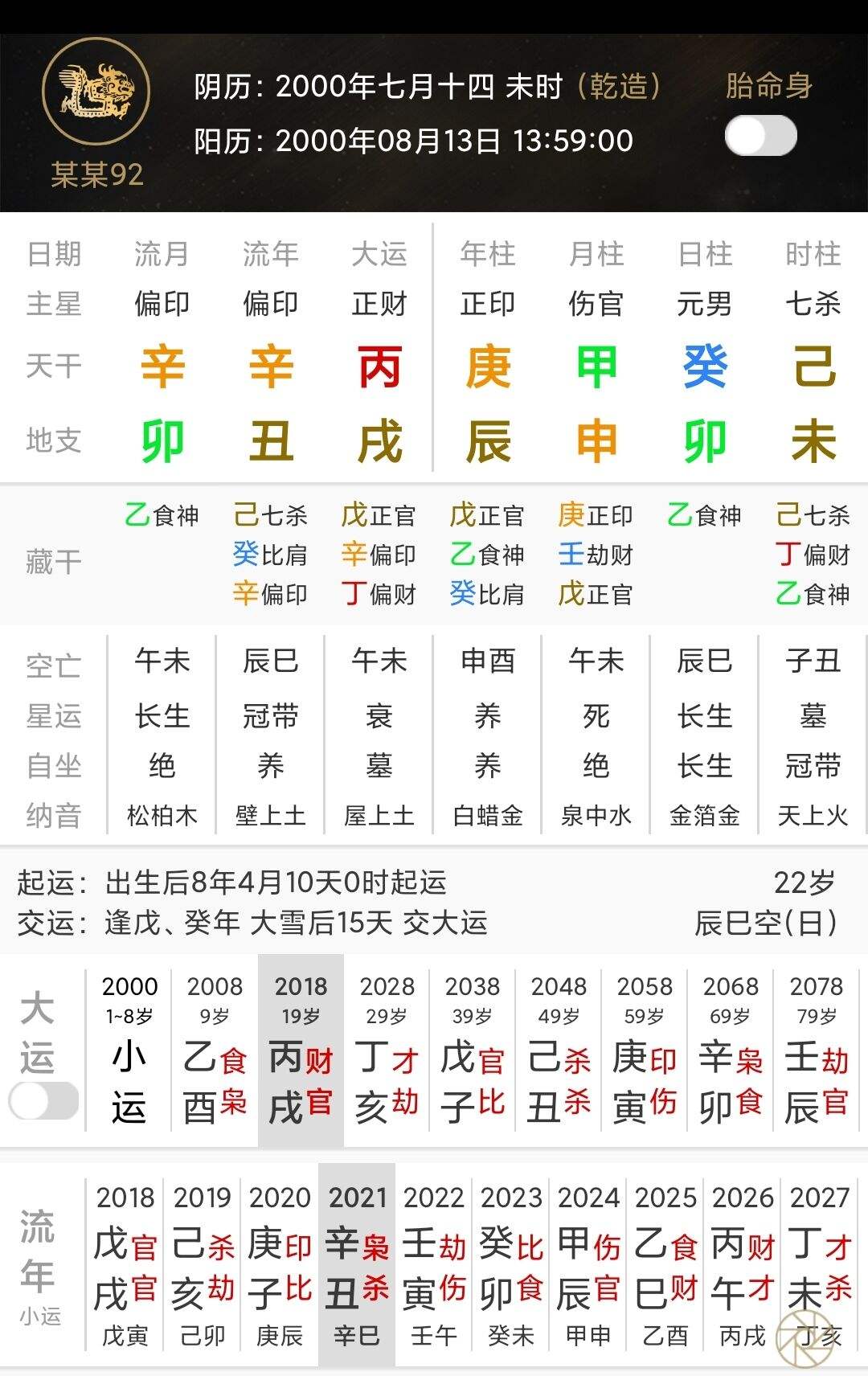 免费八字配对打分 姓名八字配对测试打分 免费