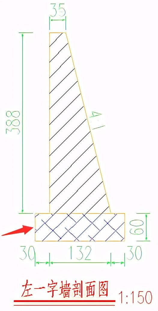 圆管涵八字墙自动计算