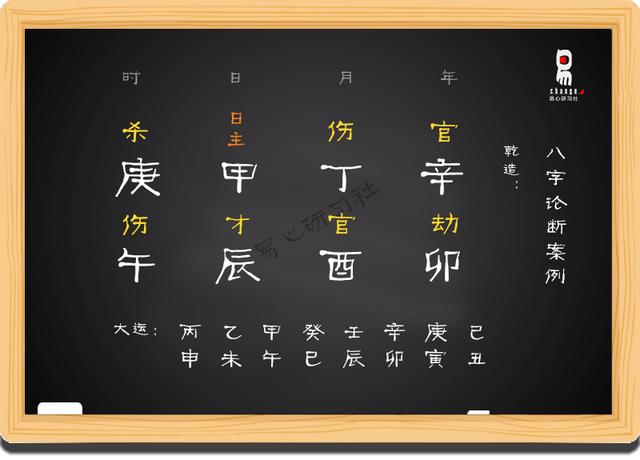 八字摘要午月