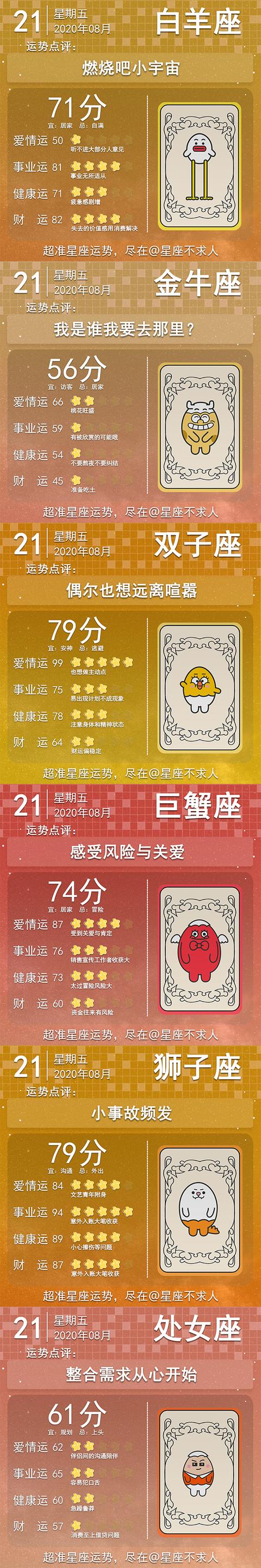 2108年运势免费