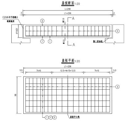 涵洞出口八字墙计算公式