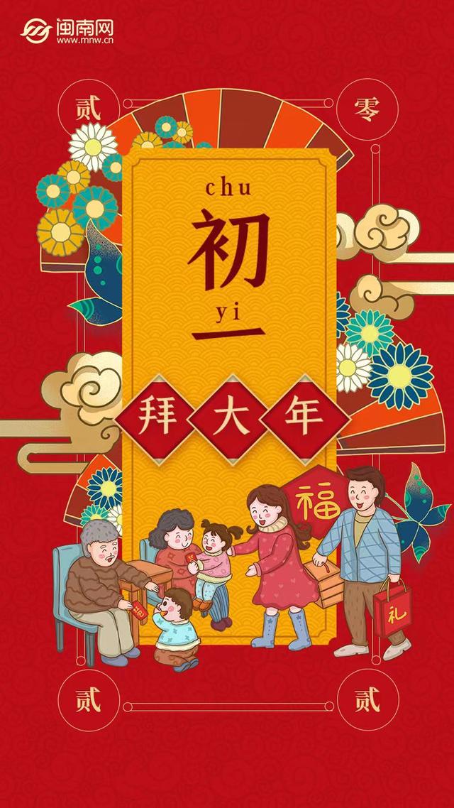 大年初一有什么八字祝福语