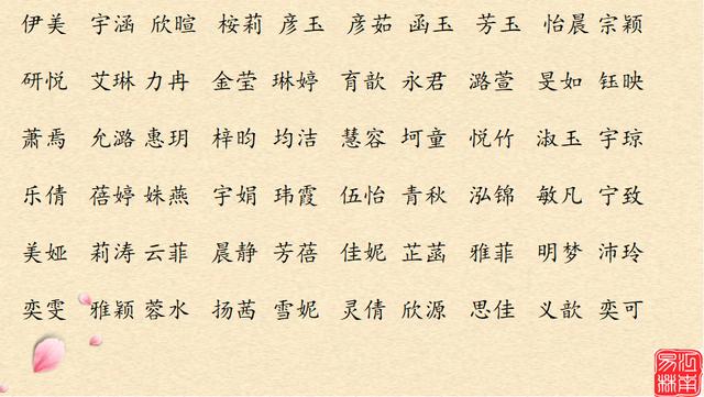 不按八字取名字