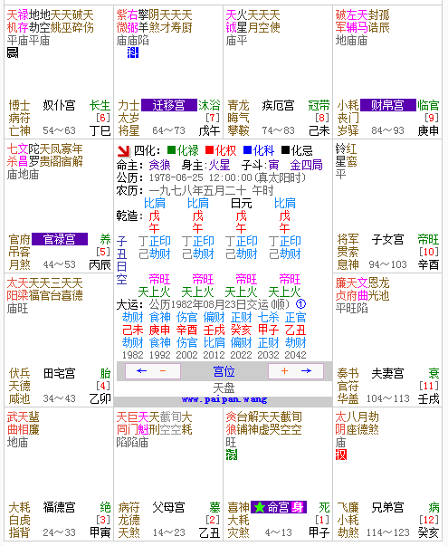 生辰八字免费测算网 免费生辰八字查询系统