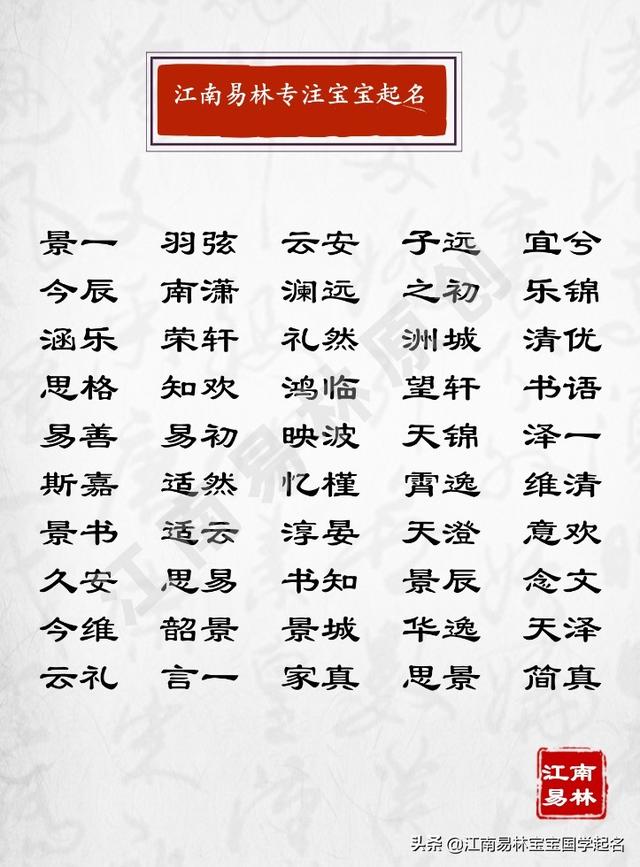 娃娃八字取名