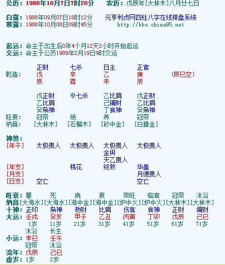 八字排盘表示什么意思 八字排盘地势代表什么