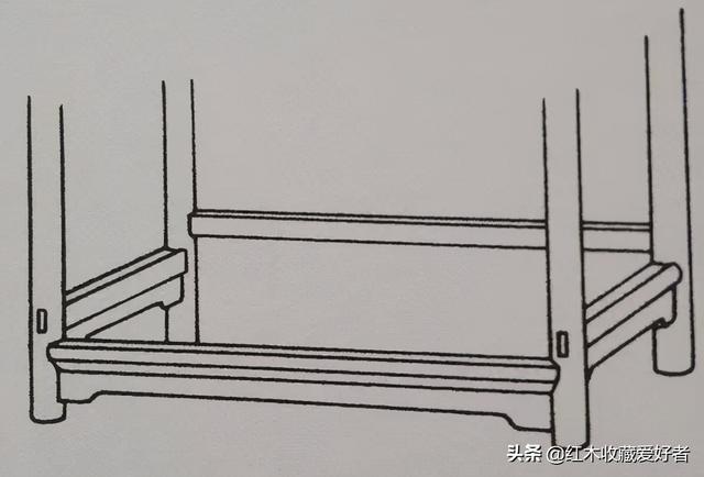桌腿八字榫结构图