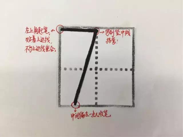 小学生八字田字格的书写格式