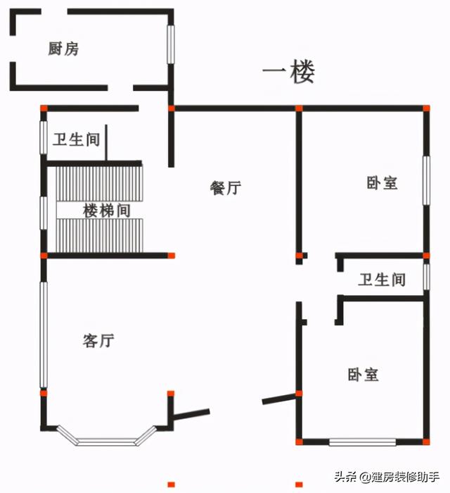 两层楼八字窗图片