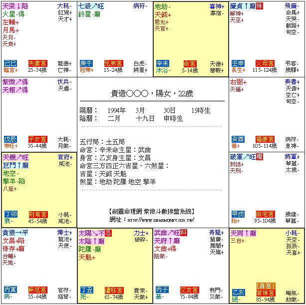 电脑版免费紫微算命 紫微算命网站