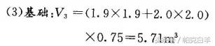 通道八字墙工程量计算