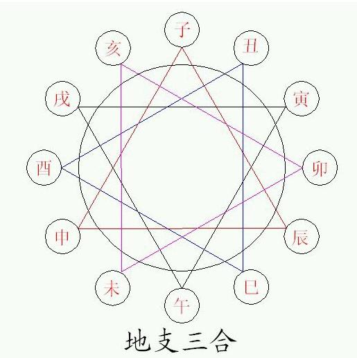 八字里同时出现子午冲和子未害