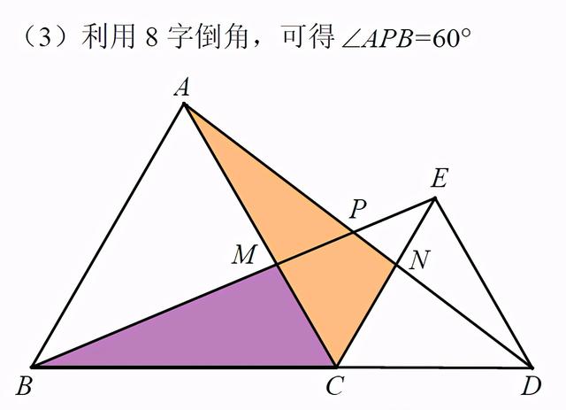 等边三角形八字模型结论