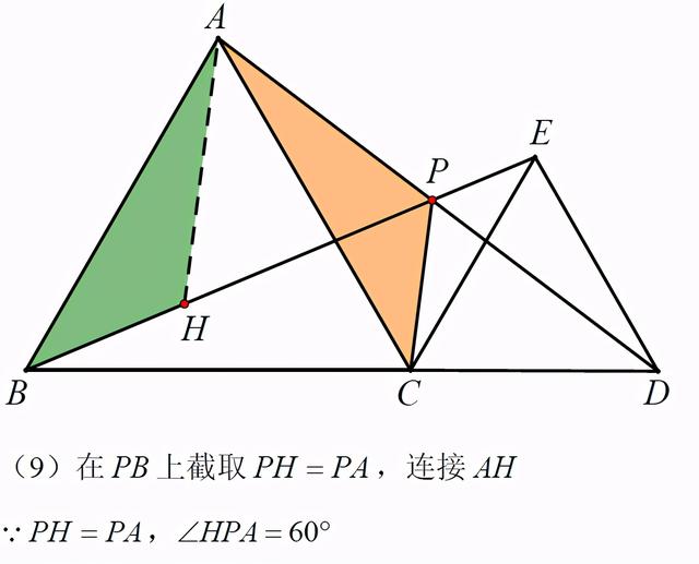 等边三角形八字模型结论