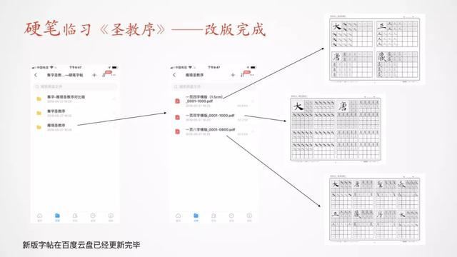 八字的田字格格式