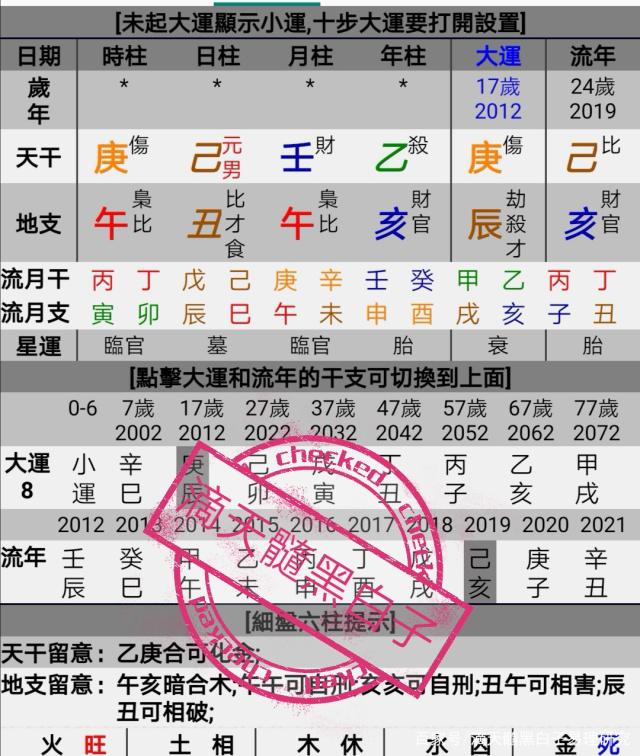 八字里金过旺 八字里金舆国印一起出现