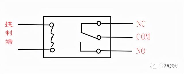 八字开门电机接线