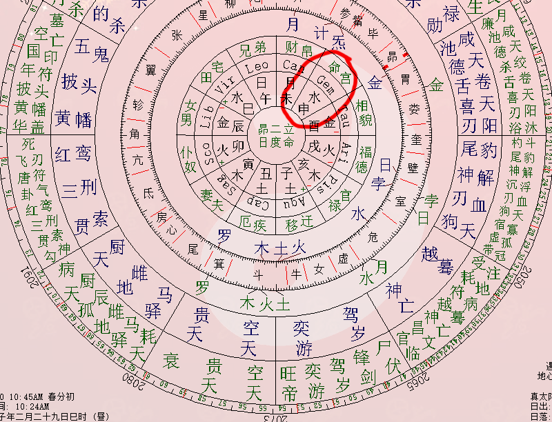 元亨利贞紫微斗数排盘八字排盘 元亨利贞八字免费排盘