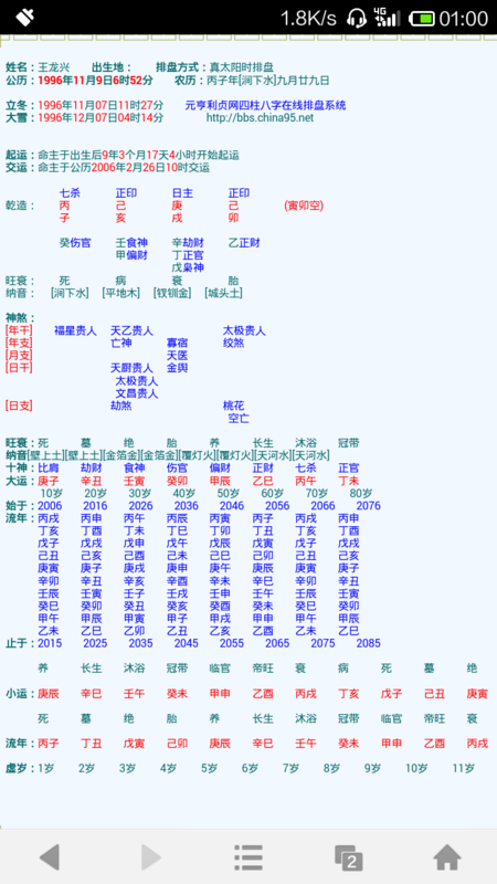 免费八字问答 免费八字测算