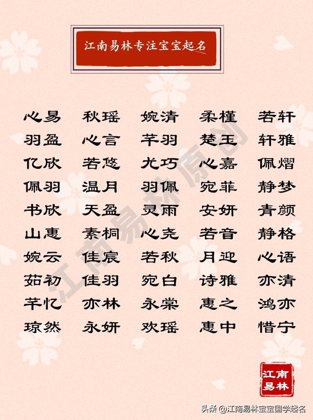 免费女孩八字取名字