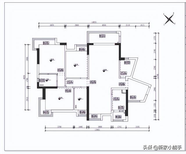 八字墙梅花瓷砖图