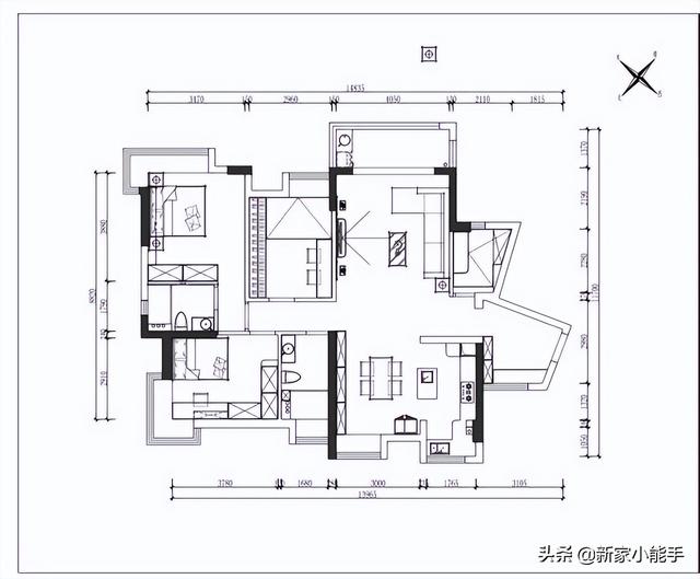 八字墙梅花瓷砖图