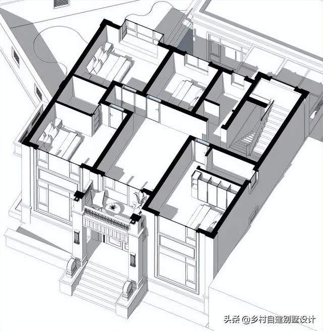 土建八字飘窗设计