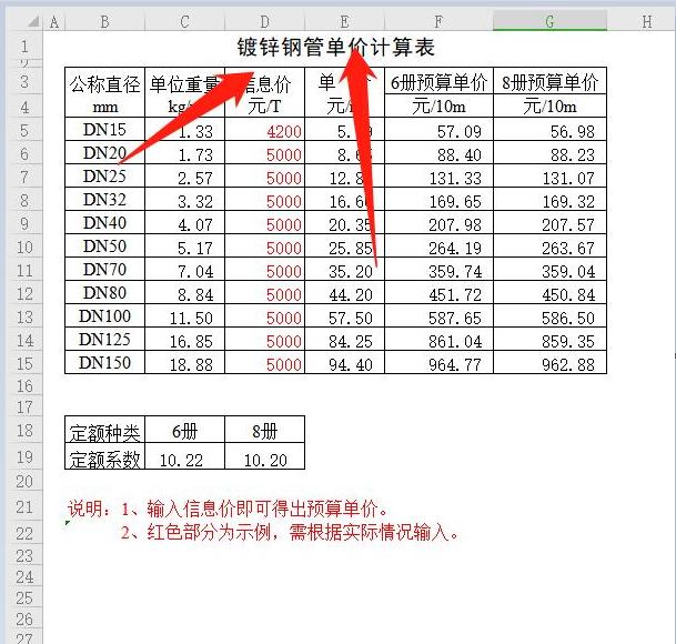 八字墙工程量计算表格