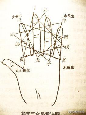 本身八字地支有冲有三合