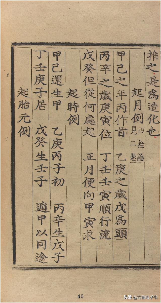 八字实例透解古书