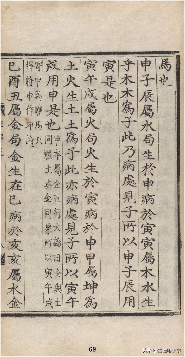 八字实例透解古书