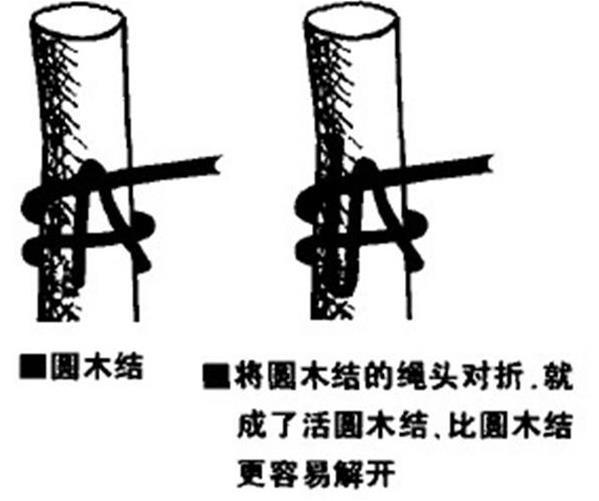 水手八字结打法图解