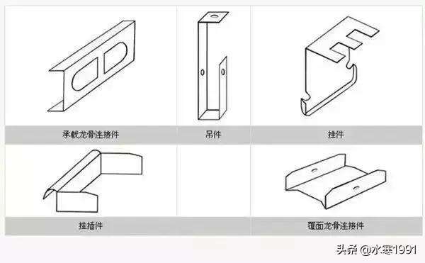 八字缝吊顶造型