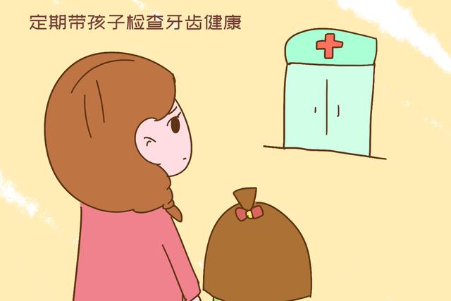 宝宝乳牙长成了八字牙