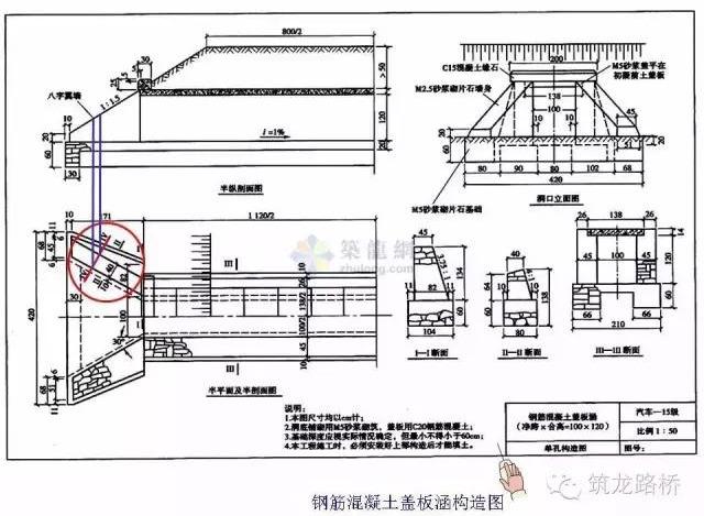 用cad三维画涵洞八字墙