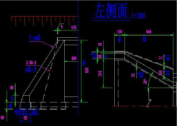 八字口图纸字母的简单介绍