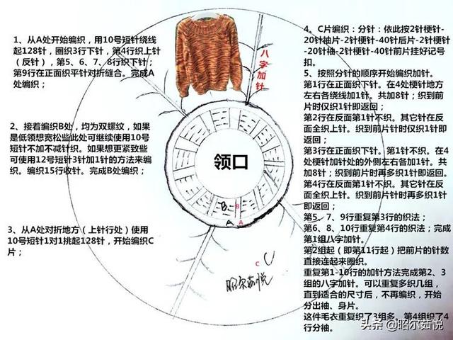 织毛衣搞八字图片