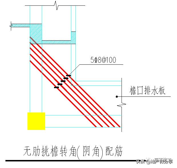 八字扣头