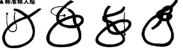 日本八字结打法图解