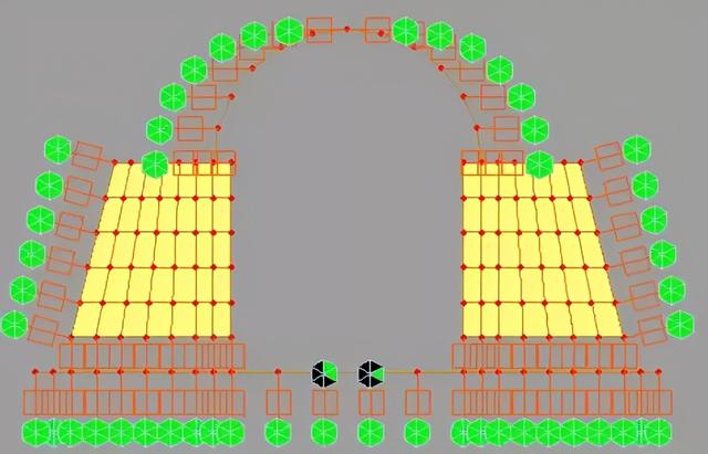 斜交正做八字墙体积计算