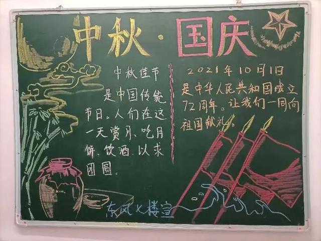 军训板报主题八字