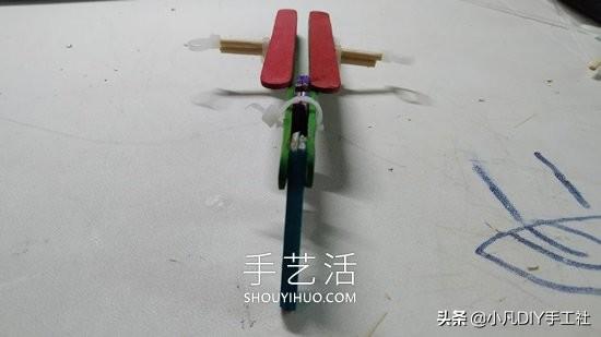 自制皮筋八字套工具